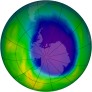 Antarctic Ozone 2003-10-09